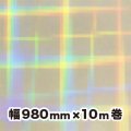 ホログラム透明蒸着フィルム （LF4） 980mm幅 ｘ 10m巻【 LF4（Ｒ）】