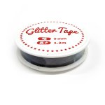 画像3: グリッターテープ　GP08　ブラック　9mm×1.2m (3)