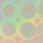 画像1: ホログラムラミネートフィルム (KP4) 760mm ｘ 20m巻 (1)