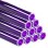 画像1: レインボースリーブ　FL40W用　紫　10本セット (1)