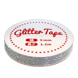 画像3: グリッターテープ GP02 ホワイト 9mm×1.2m