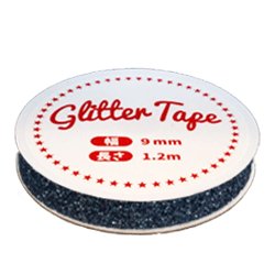 画像3: グリッターテープ GP03 オリエンタルブルー 9mm×1.2m