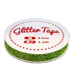 画像3: グリッターテープ　GP22　リーフグリーン　9mm×1.2m