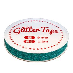 画像3: グリッターテープ　GP24　ターコイズ　9mm×1.2m