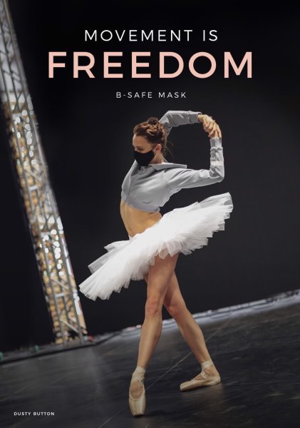 画像7: 【決算セール!】BLOCH  ソフトストレッチマスクA001【ブラック3枚セット】レギュラーサイズ《 洗える抗菌マスク 》 (7)