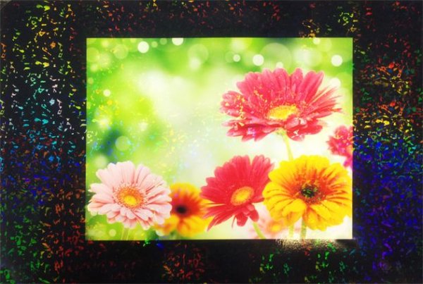 画像2: ホログラムラミネートフィルム (K21) 760mm ｘ 20m巻 (2)